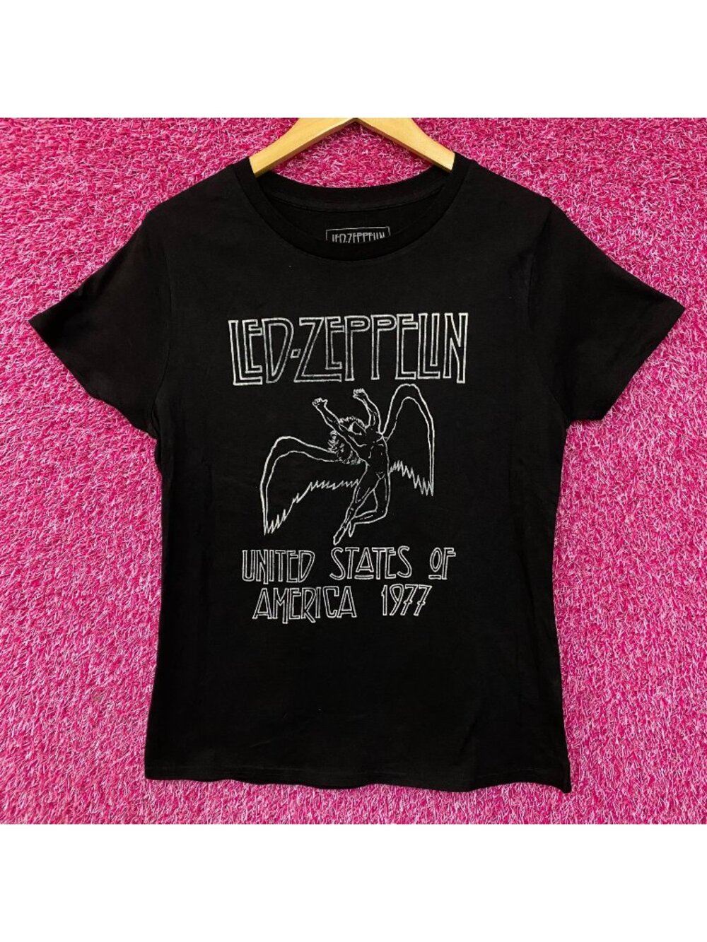 Led Zeppelin Icarus United States of America 1977 T-Shirt Large